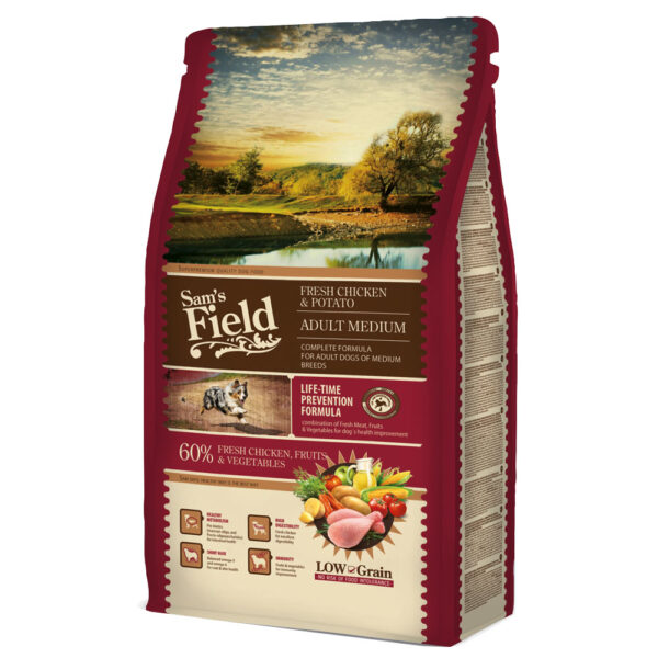 Sam’s Field Low Grain – Adult Medium