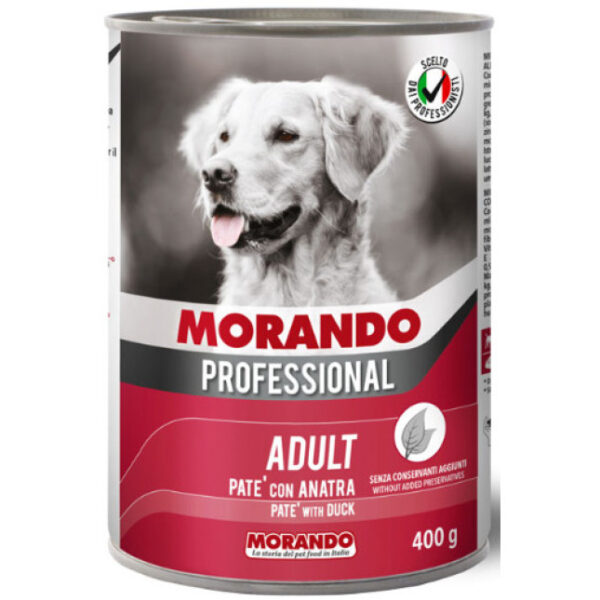 Morando profesional dog pate με πάπια 400gr Morando profesional dog pate με πάπια 400gr