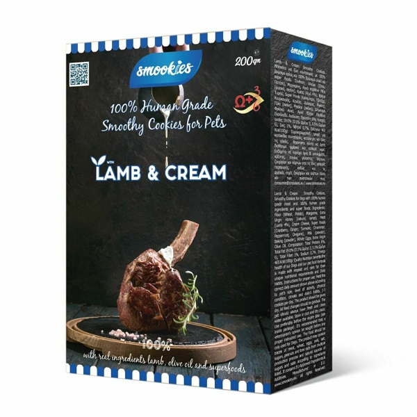 SMOOKIES LAMB AND CREAM 200 gr