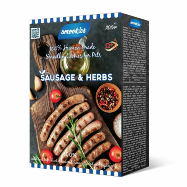 SMOOKIES SAUSAGE & HERBS 200 gr