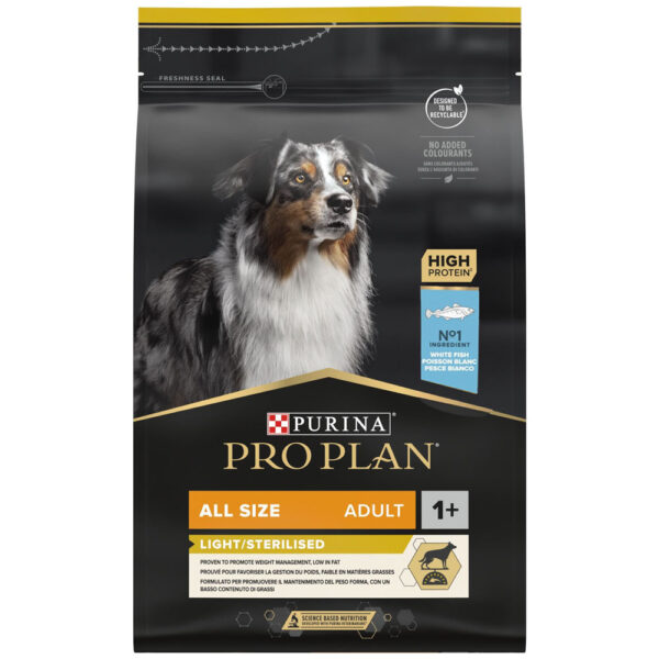 Pro Plan Adult All Sizes Light & Sterilised 3Kg