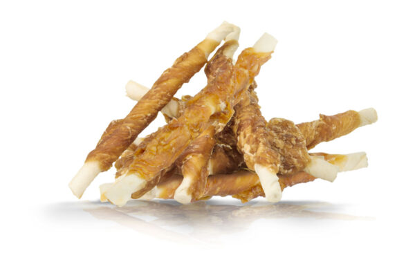 Hau & Miau Chicken wrap rawhide stick