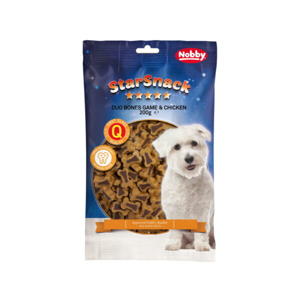 StarSnack Duo BONES GAME & CHICKEN 200gr