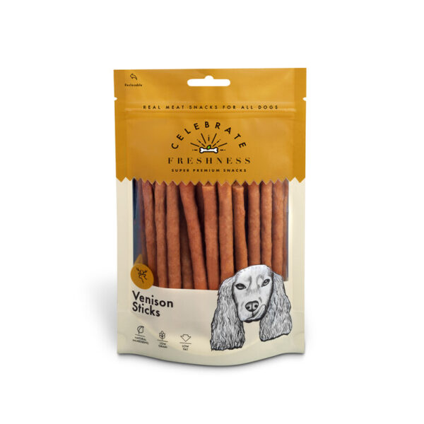 CELEBRATE FRESHNESS Venison - Sticks 100gr CELEBRATE FRESHNESS Venison - Sticks 100gr