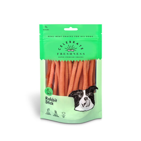 CELEBRATE FRESHNESS Rabbit - Sticks 100gr CELEBRATE FRESHNESS Rabbit - Sticks 100gr