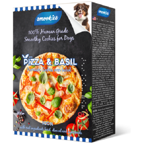 SMOOKIES PIZZA & BASIL 200 gr
