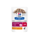 Hill's Prescription Diet i/d Digestive Care για Γάτες με Κοτόπουλο 85g Φακελάκι