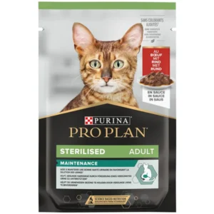 Pro Plan Sterilised Maintenance Βοδινό σε Σάλτσα 85gr