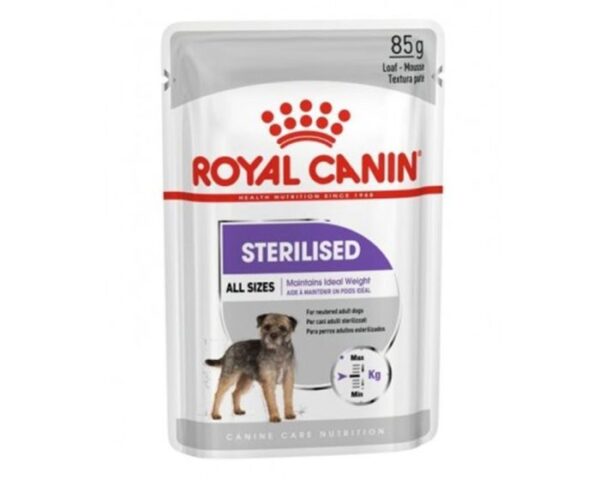 Royal Canin Dog Sterilised Loaf Pouch 85gr