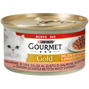 07613036704946_12383449_GOURMET_GOLD_Η_Απόλαυση_της_Σάλτσας_με_Σολομό_και_γεύση_ψητού_Σολομού_85g Purina Gourmet Gold "Η Απόλαυση της Σάλτσας" Σολομός 85g