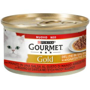 07613036705004_12383451_GOURMET_GOLD_Η_Απόλαυση_της_Σάλτσας_με_Βοδινό_και_γεύση_ψητού_Βοδινού_85g Purina Gourmet Gold "Η Απόλαυση της Σάλτσας" Βοδινό 85g