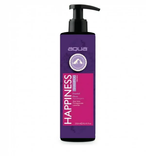 Aqua Pet Happiness Crystal Clear 250ml Aqua Pet Happiness Crystal Clear 250ml