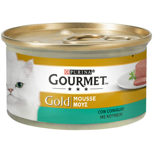 Purina Gourmet Gold Μους Adult Κουνέλι 85g