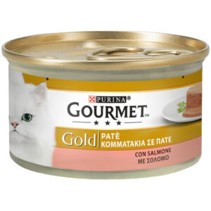 Purina Gourmet Gold Πατέ Adult Σολομός 85g Purina Gourmet Gold Πατέ Adult Σολομός 85g