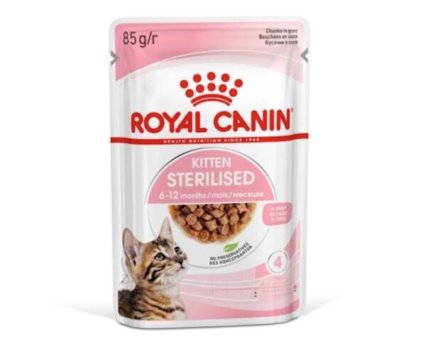 Royal Canin Kitten Sterilised Gravy 85gr