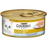 Purina Gourmet Gold Μους Adult Ψάρια Ωκεανού 85g