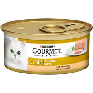 80686859_12130939_GOURMET_GOLD_Mούς_Γαλοπούλα_85g Purina Gourmet Gold Μους Adult Γαλοπούλα 85g
