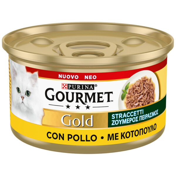Purina Gourmet Gold "Ζουμερός Πειρασμός" Κοτόπουλο 85g