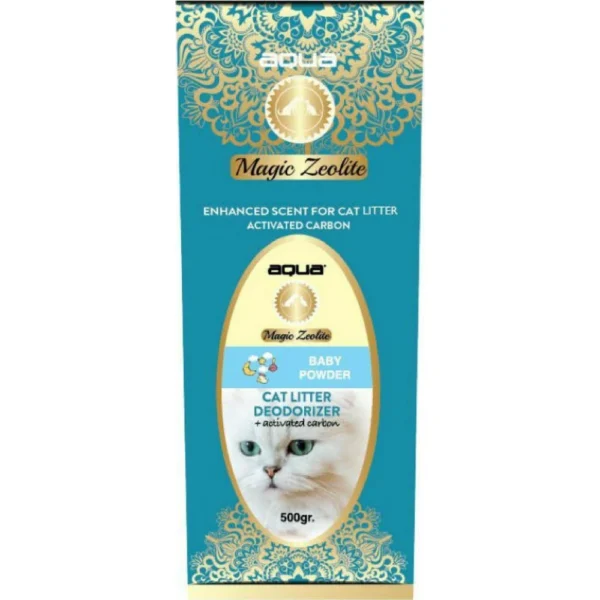 Aqua Zeolite Baby Powder για την άμμο γάτας 500gr
