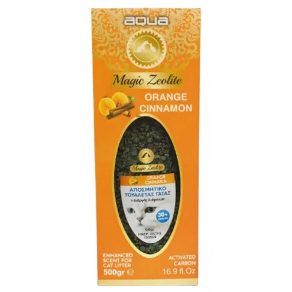 Aqua Zeolite Orange Cinammon για την άμμο γάτας 500gr