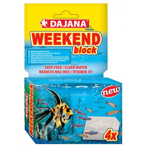 Dajana Weekend block Food Fish 25gr