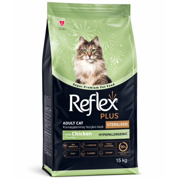 REFLEX PLUS Adult Sterilised – Chicken 15kg