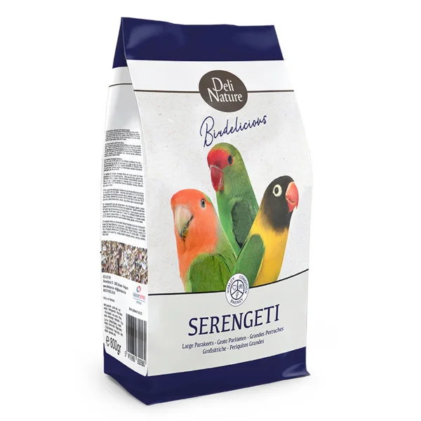 DELI NATURE BIRDELICIUS LARGE PARAKEETS SEREGENTI 800gr DELI NATURE BIRDELICIUS LARGE PARAKEETS SEREGENTI 800gr