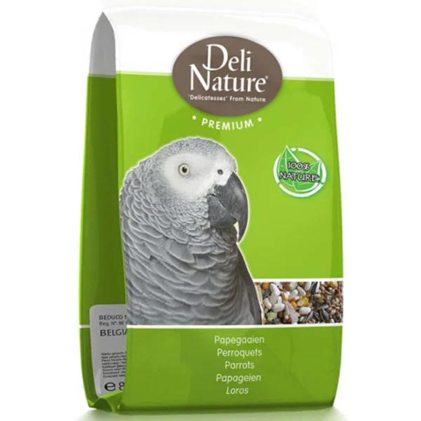 DELI NATURE ΤΡΟΦΗ ΓΙΑ ΠΑΠΑΓΑΛΟΥΣ 800gr DELI NATURE ΤΡΟΦΗ ΓΙΑ ΠΑΠΑΓΑΛΟΥΣ 800gr