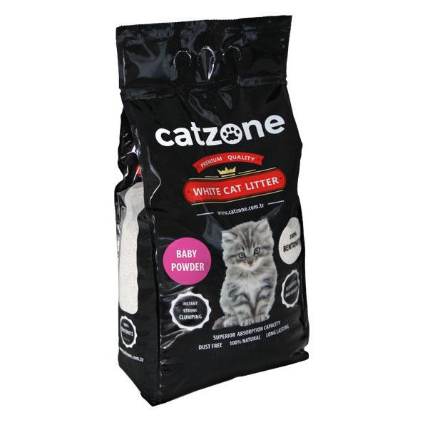 Catzone Cat Litter Clumping - Baby Powder Catzone Cat Litter Clumping - Baby Powder