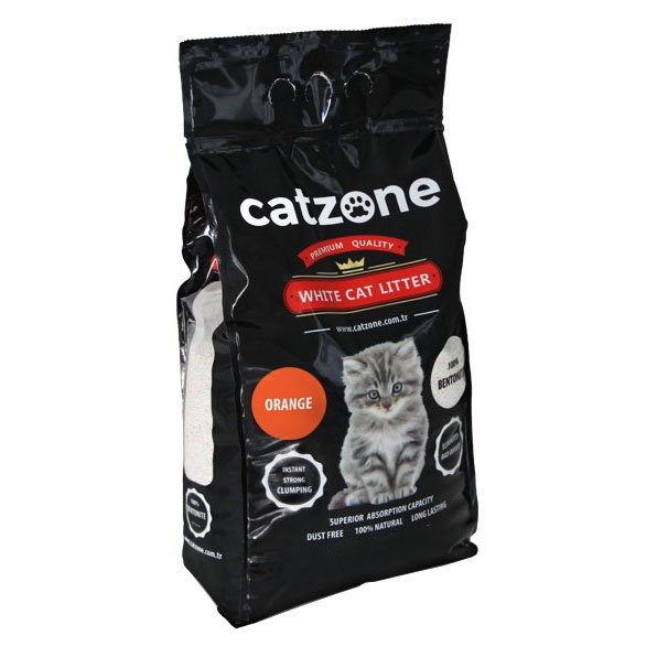 Catzone Cat Litter Clumping - Orange