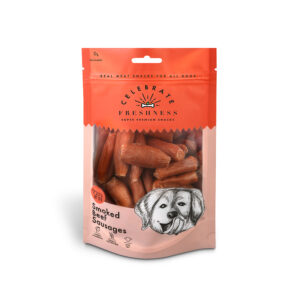 CELEBRATE FRESHNESS Smoked Beef - Sausages 100gr CELEBRATE FRESHNESS Smoked Beef - Sausages 100gr