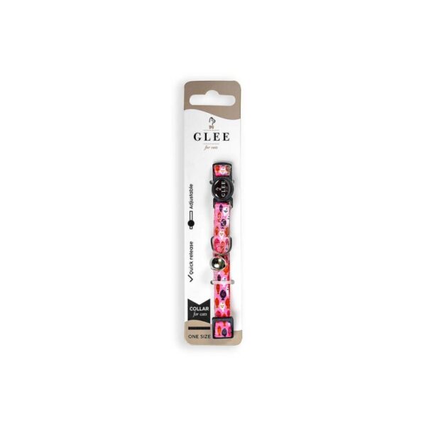 GLEE Περιλαίμιο ιμάντα - Pink Fishes 10mmx30cm