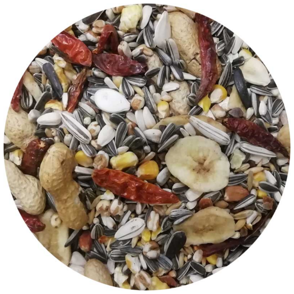 Expert Witte Molen Parrot mix with banana and chilli 15Kg Expert Witte Molen Parrot mix with banana and chilli 15Kg