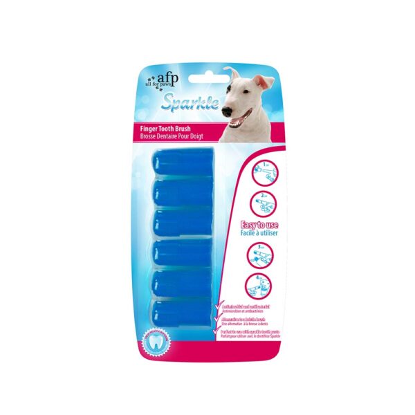 AFP Οδοντική φροντίδα Finger Brush 6 pack