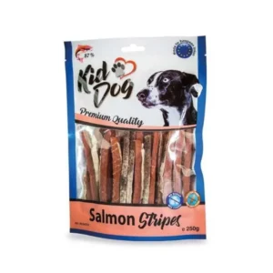 Kid Dog Λιχουδιά Σκύλου 100% Salmon in Strip με Σολομό 80 gr